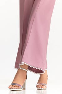 UAE-Lawn Embroidered Shirt With Bell Bottom Dyed Trouser IUSTTS-300