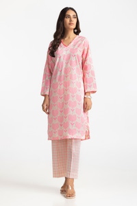 UAE -Jacquard Printed Shirt And Lawn Lacquer Printed Trouser IUSTTS-303
