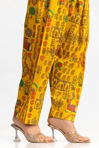 UAE -Lawn Embroidered Shirt With Printed Shalwar IUSTTS-308