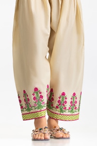 UAE -Lawn Printed Shirt And Embroidered Shalwar IUSTTS-311