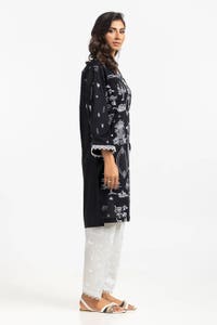 UAE -Lawn Embroidered Shirt And Lacquer Printed Lawn Trouser IUSTTS-322