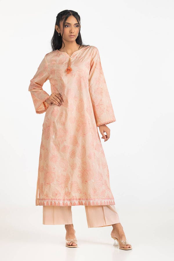 UAE -Lawn Embroidered Co-Ord Set IUSTTS-353