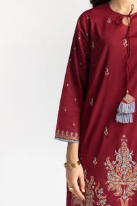 UAE -Lawn Embroidered Shirt And Trouser IUSTTS-60
