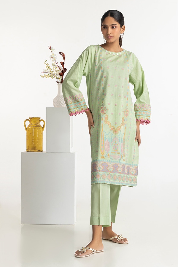UAE -Jacquard Shirt And Dyed Trouser IUSTTS-71