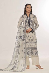 UAE -3 Piece Unstitched Printed Lawn Suit CLP-42088