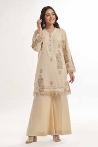UAE -2 Piece Unstitched Printed Jacquard Suit JT-42005