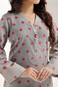 UAE -2PC Unstitched Printed Yarn Dyed Jacquard Suit JT-42008