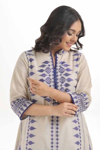 UAE -2PC Unstitched Printed Jacquard Suit JT-42009