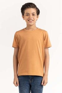 UAE -Junior Boy Brown T-Shirt 231-313-001 C