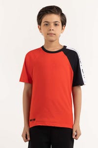 UAE -Junior Boy Poppy Red T-Shirt 231-313-035