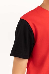 UAE -Junior Boy Red T-Shirt 231-313-010