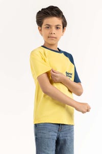UAE -Junior Boy Yellow T-Shirt 231-313-033