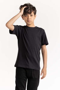 UAE -Junior Boys Black T-Shirt 231-313-001 A