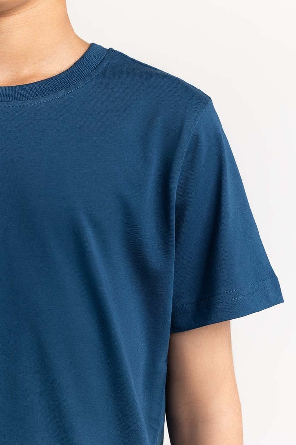 UAE -Junior Boys Blue T-Shirt 231-313-001 D