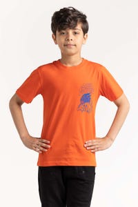 UAE -Junior Boys Red T-Shirt 231-313-009