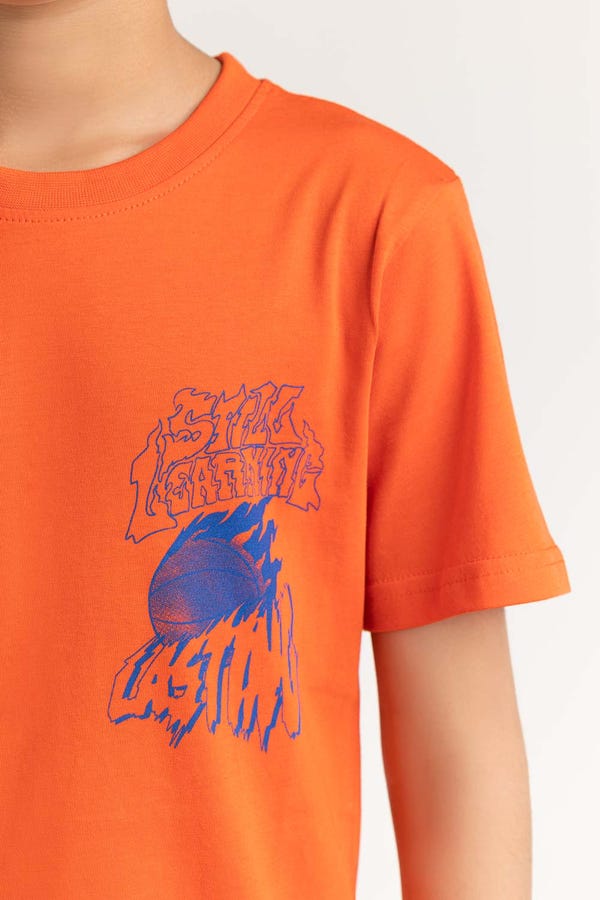 UAE -Junior Boys Red T-Shirt 231-313-009
