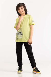 UAE -Junior Boys Yellow T-Shirt 231-313-044