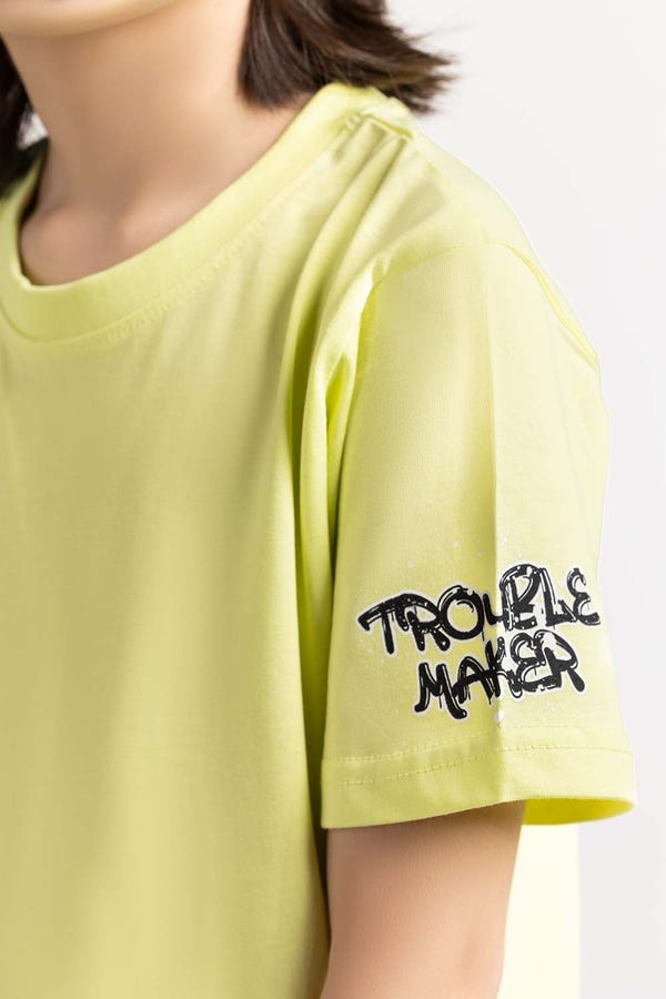 UAE -Junior Boys Yellow T-Shirt 231-313-044