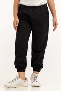 UAE -Junior Girl Black Trouser 231-420-012