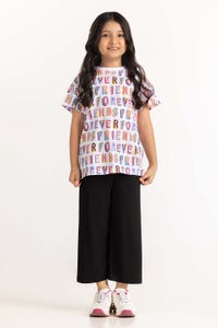 UAE -Junior Girl White T-Shirt 231-613-022