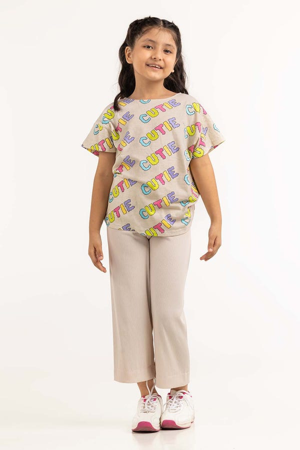 UAE -Junior Girl Whitecap Grey T-Shirt 231-613-028
