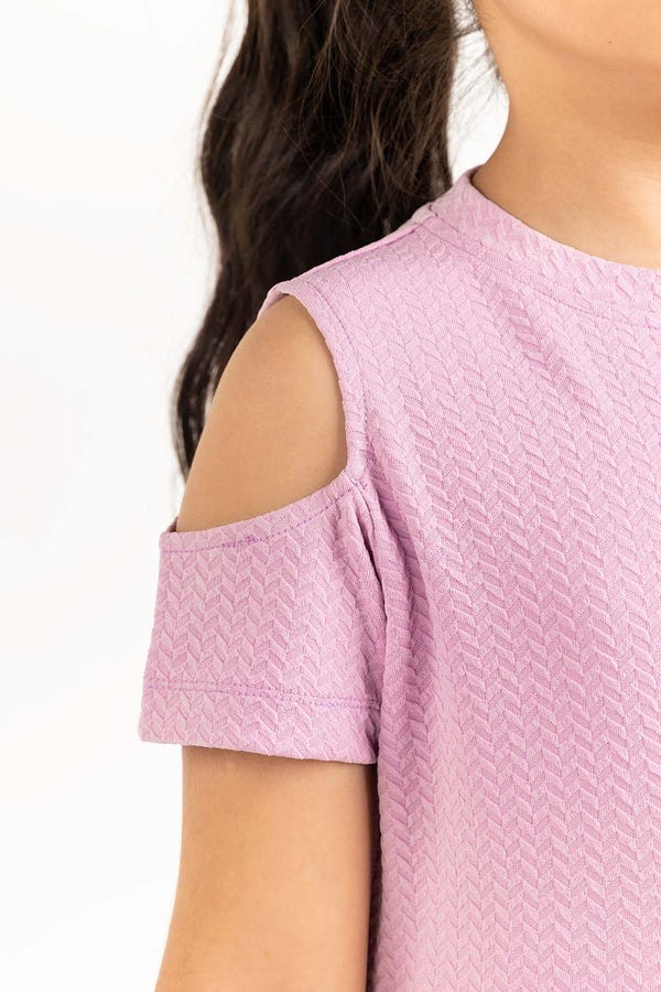 UAE -Junior Girl Lilac Top 231-413-108