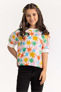 UAE -Junior Girls Multi T-Shirt JGKT-2210020