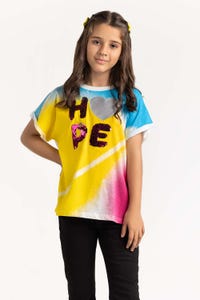 UAE -Junior Girls Multi T-Shirt JGKT-2210029