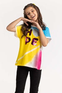 UAE -Junior Girls Multi T-Shirt JGKT-2210029