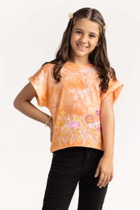 UAE -Junior Girls Orange T-Shirt 231-413-026