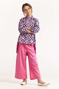 UAE -Junior Girl Pink Shirt JGWS-22100036 A