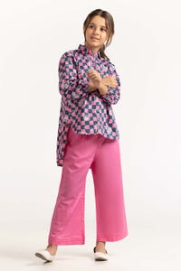 UAE -Junior Girl Pink Shirt JGWS-22100036 A