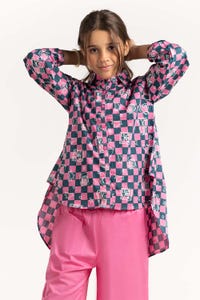 UAE -Junior Girl Pink Shirt JGWS-22100036 A