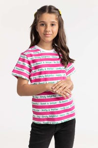 UAE -Junior Girls Pink T-Shirt 231-413-025