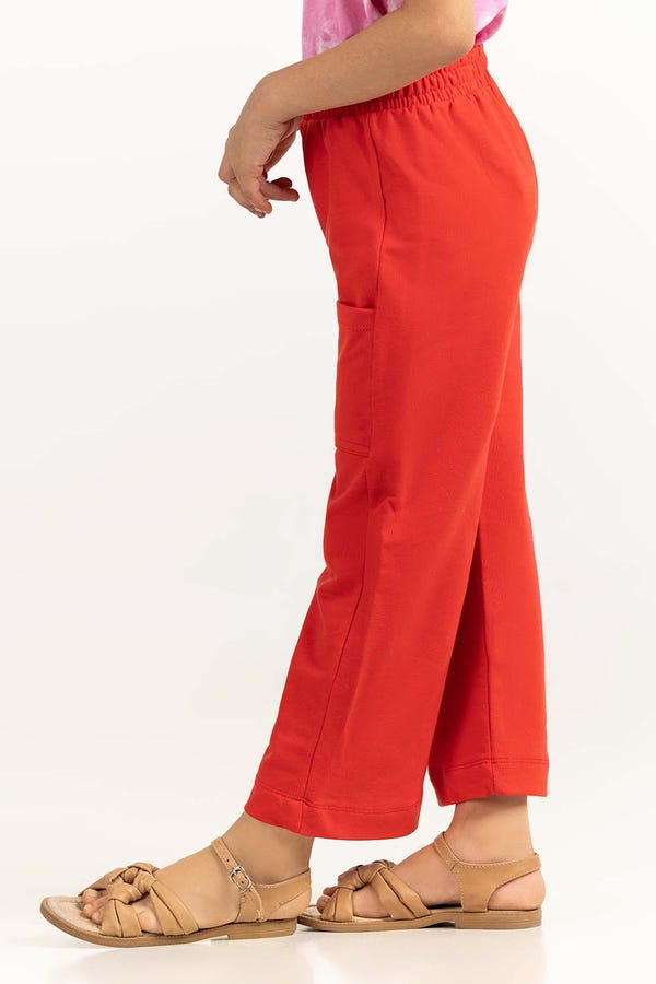 UAE -Junior Girl Red Trouser 231-420-016