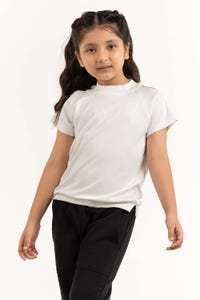 UAE -Junior Girl White Top 231-413-110