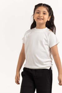 UAE -Junior Girl White Top 231-413-110