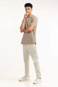 UAE -Khaki Basic Polo PS-SIGPK23-238