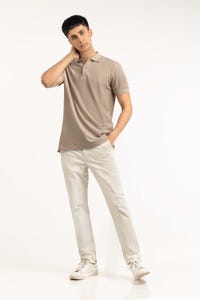 UAE -Khaki Basic Polo PS-SIGPK23-238