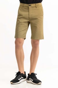 UAE -Khaki Basic Short MN-SHT-SS23-003 B