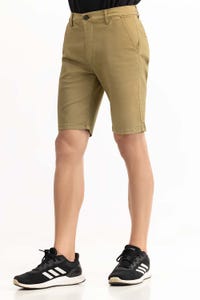 UAE -Khaki Basic Short MN-SHT-SS23-003 B