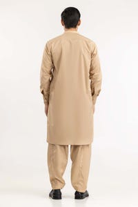 UAE -Khaki Basic Suit SK-P22-138