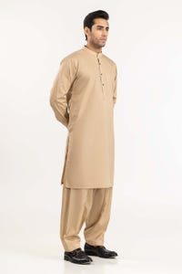UAE -Khaki Basic Suit SK-P22-138