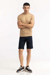 UAE -Khaki Basic Tee TS-CNSJ23-201