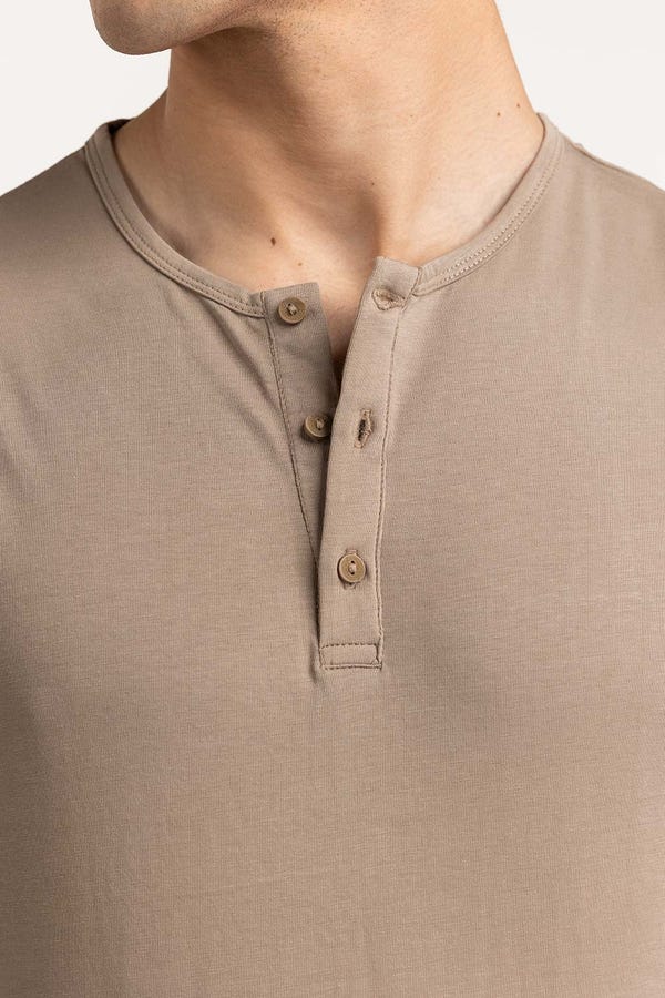 UAE -Khaki Basic Tee TS-HLSJ23-073