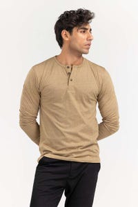 UAE -Khaki Fashion Tees TS-FFSSJ22-007