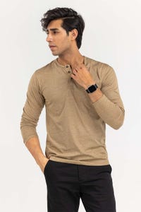 UAE -Khaki Fashion Tees TS-FFSSJ22-007