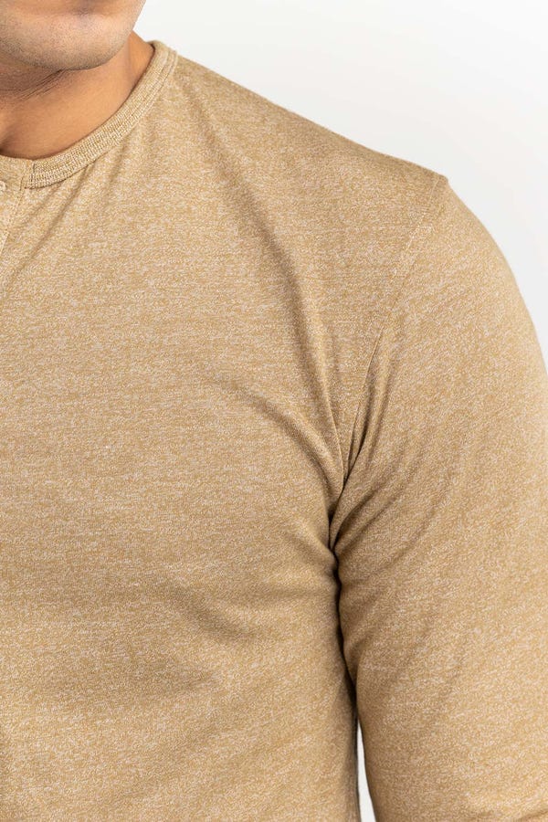 UAE -Khaki Fashion Tees TS-FFSSJ22-007