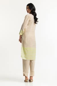 UAE -Dyed Jacquard Florescent Shirt KJ-32202