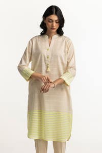 UAE -Dyed Jacquard Florescent Shirt KJ-32202